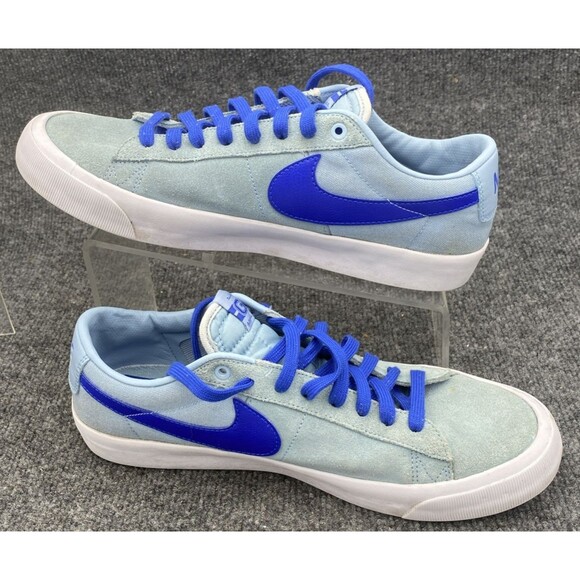Nike SB Grant Taylor DC7695-402 Blue Suede Skate Shoes Men’s 10.5 EUR 44.5 - Picture 15 of 15